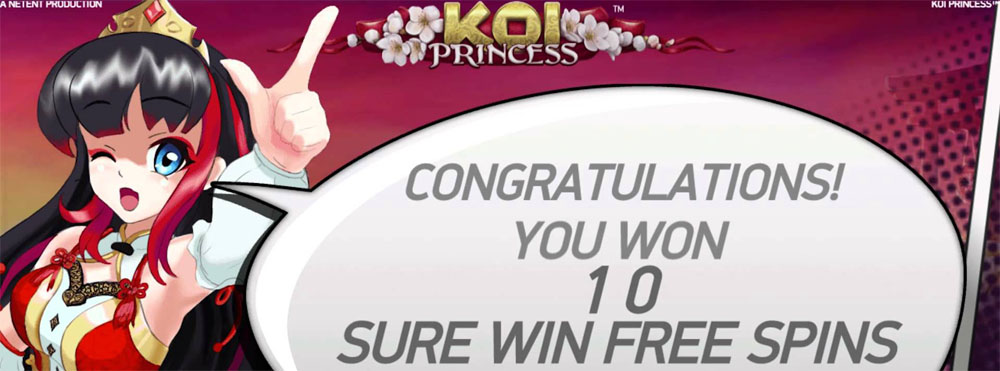 Time for NetEnts Koi Princess online slot