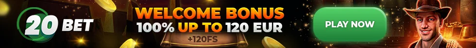 Bonus at 20bet Casino