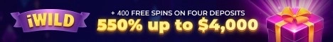 iWild Casino Welcome Bonus