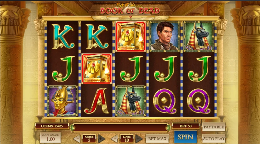 Rich Wilde slots key features and gameplay