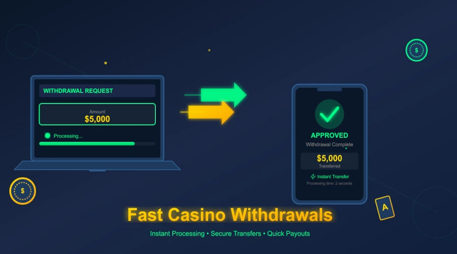 Guide to fast casino withdrawals and quick payout methods