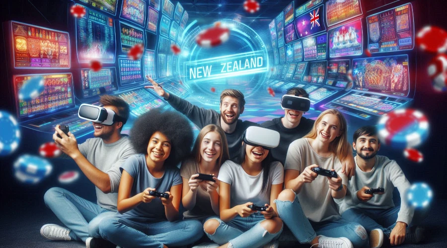 New Zealand players exploring next-generation online casino features like VR, personalization, and mobile-first gaming