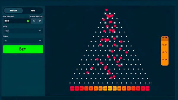 Plinko casino game