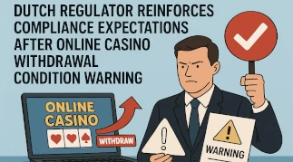 Dutch gambling regulator KSA reinforces compliance expectations after withdrawal condition warning to operators