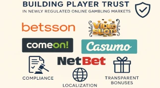 European casino brands building player trust in newly regulated online gambling markets through compliance, localization, and transparent bonuses