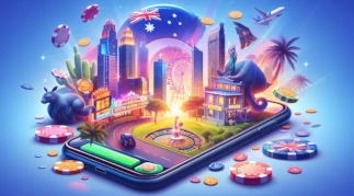 Australians playing mobile pokies on smartphones