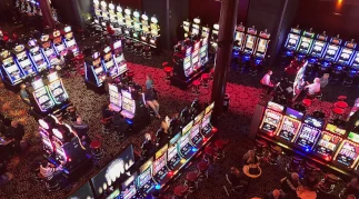 Casino with pokies machines