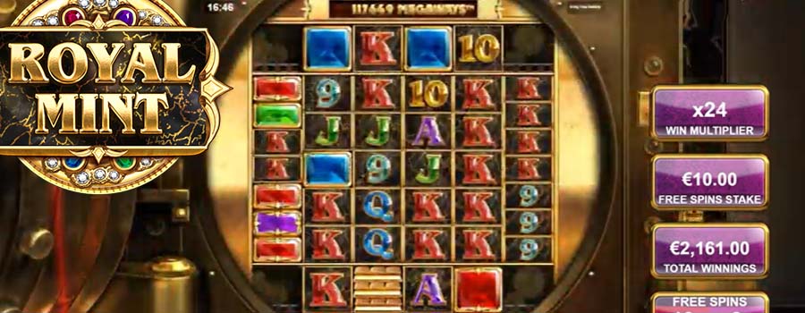 Mega Big Win on Royal Mint Megaways Slot