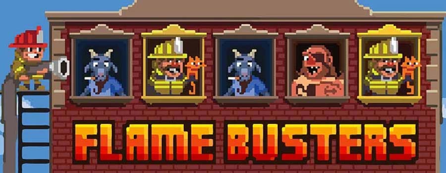 Flame Busters Videoslot Screenshot