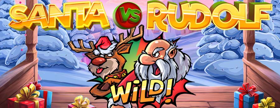 Santa vs Rudolf Videoslot Screenshot