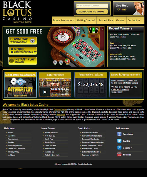 Black lotus free spins no deposit