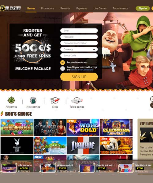 Bob Casino review