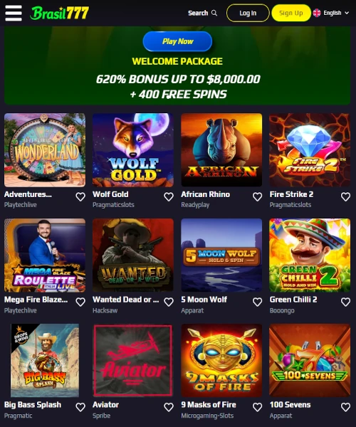 Brasil777 Casino review