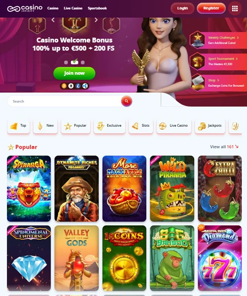 Casino Infinity review