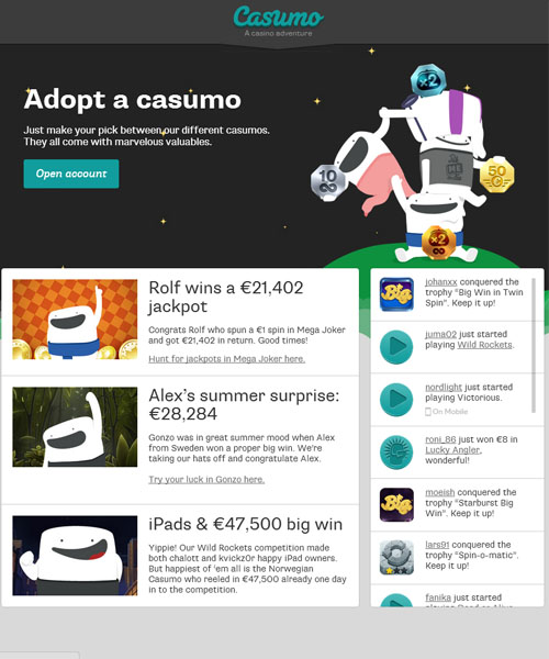 Casumo Casino review