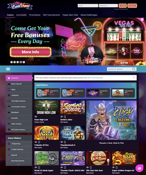 Eddy Vegas Casino review