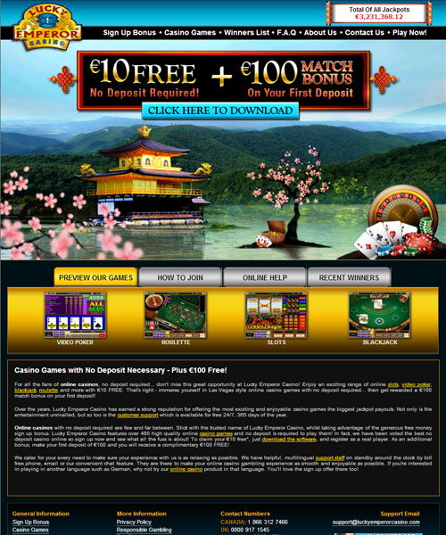 Lucky Emperor Casino review