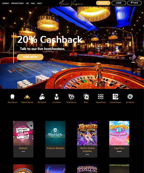 NewVegas Casino review