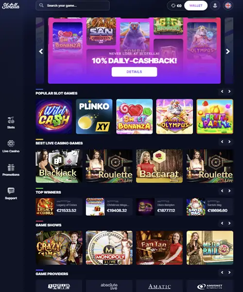 Slotella Casino review