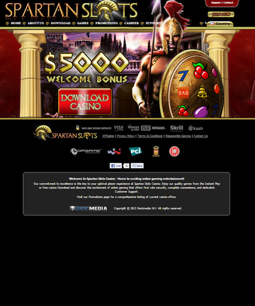 Spartan Slots Casino review