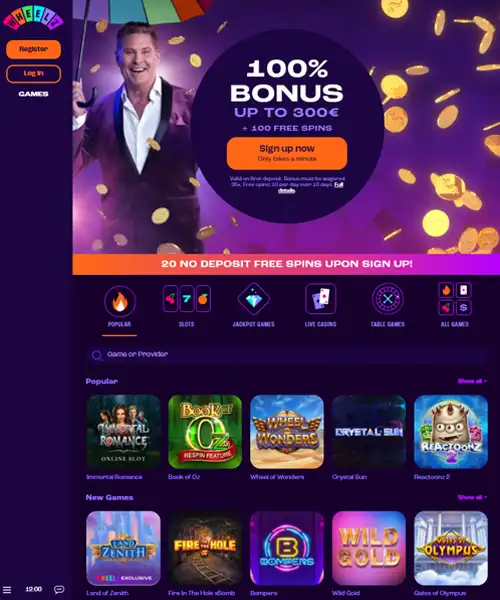 Wheelz Casino review