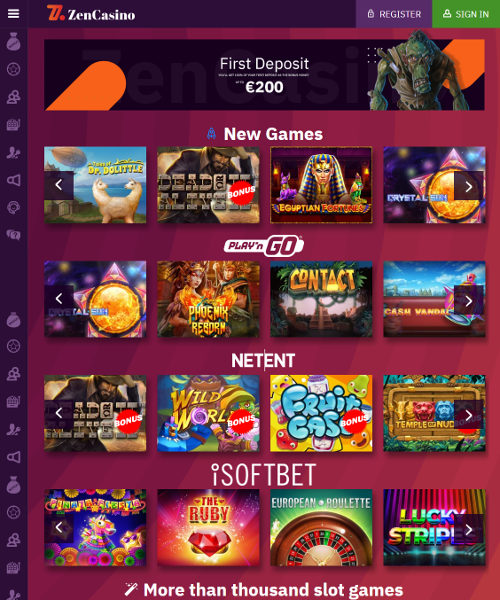 zencasino Slot Sayfası Da Zengin Bir İçeriğe Sahiptir