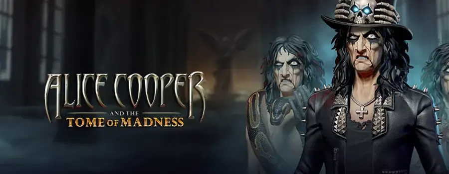 Alice Cooper Tome of Madness slot review