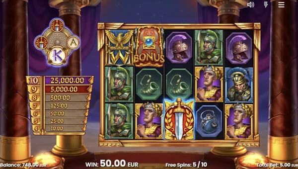 10 Swords free spins