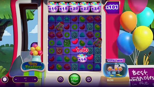 101 Candies slot free play demo is not available.