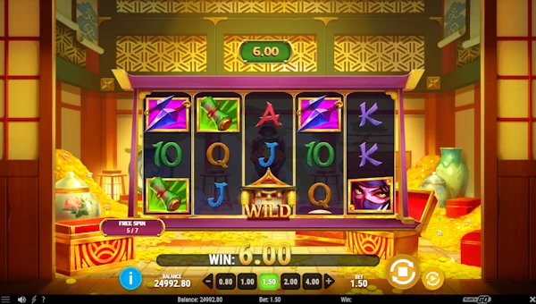 3 Blades and Blessings Bonus Game – Free Spins Features