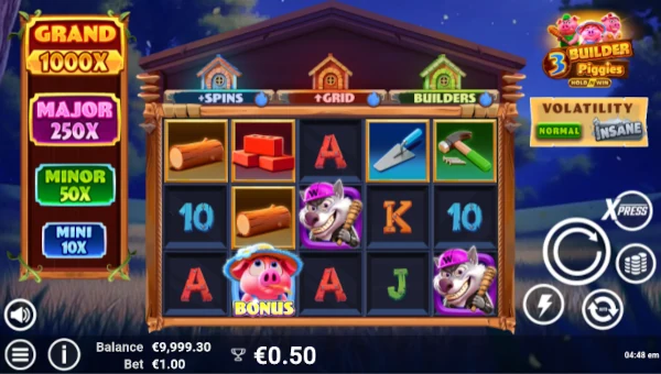 3 Builder Piggies Base Game Screenshot – Showing Features