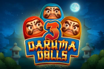 3 Daruma Dolls