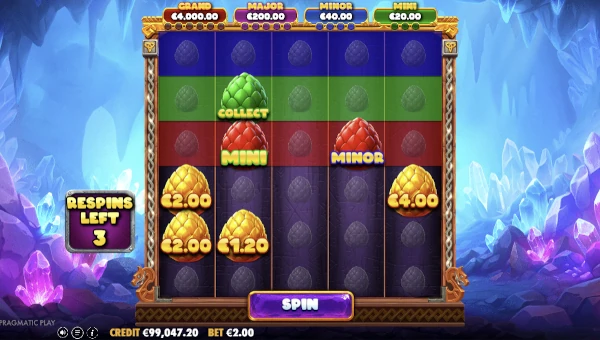 3 Magic Eggs Bonus Game – Free Spins Features