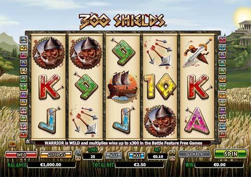 300 shields slot review