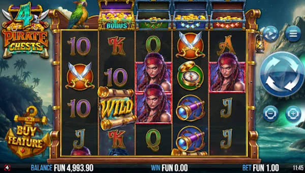 4 Pirate Chests base game review