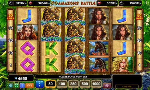 amazons battle slot free