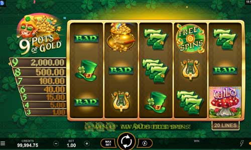 9 Pots Of Gold Slot Free Play