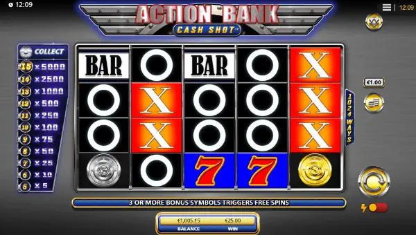 Action Bank Cash Shot base game review
