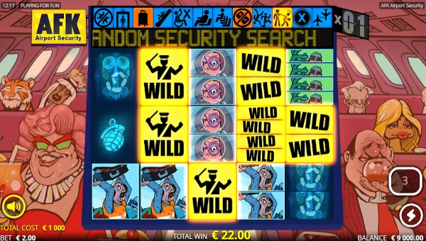 AFK Airport Security Bonus Game – Free Spins Features
