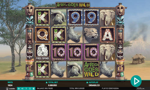 Africa Goes Wild base game review