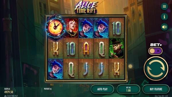 Alice Time Rift Base Game Screenshot – Showing Features