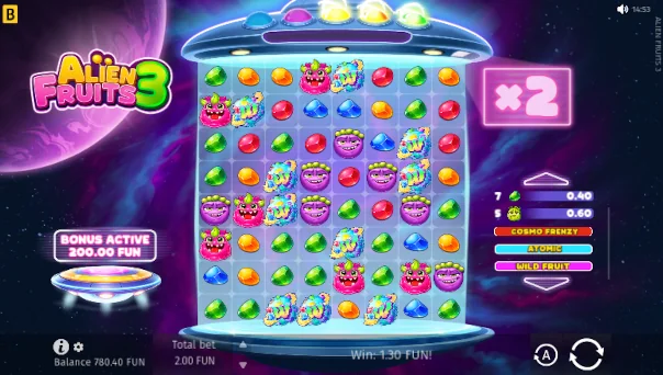 Alien Fruits 3 Bonus Game – Free Spins Features