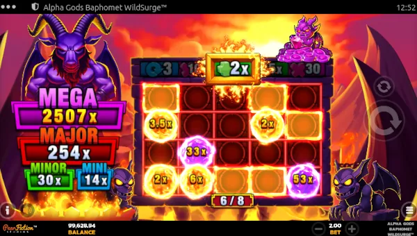 Alpha Gods Baphomet Bonus Game – Free Spins Features