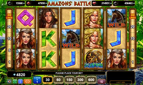 Amazons Battle slot free play demo