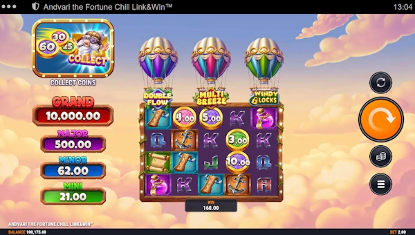 Andvari the Fortune Chill Base Game Screenshot – Showing Features