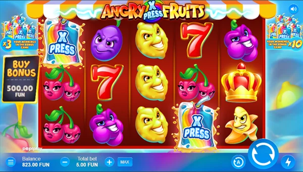 Angry Fruits base game review