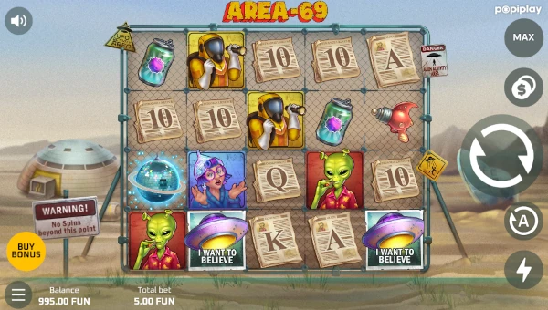 Area 69 base game review