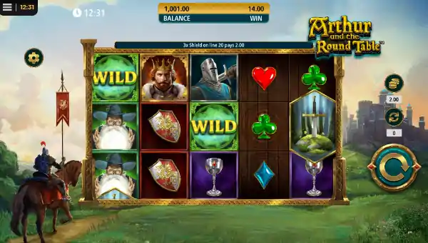 Arthur And The Round Table Slot Sg, Arthur And The Round Table Slot