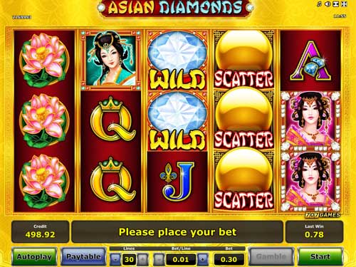 Asian Diamonds base game review