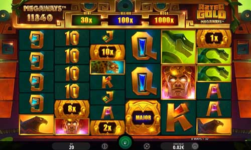 aztec gold megaways slot review